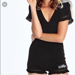 Wildfox Swim Shorts Romper